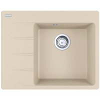 Мийка кухонна Franke Centro, фраграніт, прямокутник, з крилом, 620х500х200мм, чаша - 1, накладна, CNG 611-62 TL , бежевий