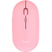 Trust Миша Puck Rechargeable Ultra-Thin BT WL Silent Pink