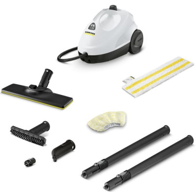 Пароочисник Karcher SC 2 EasyFix, 1500Вт, 1000мл, 3.2Бар, білий Пароочисник Karcher SC 2 EasyFix, 1500Вт, 1000мл, 3.2Бар, білий