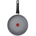 Сковорода Tefal Halo, 28см, алюміній, бакеліт, сірий