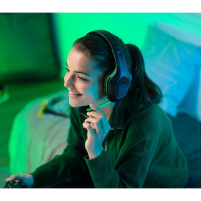 Гарнитура Trust GXT GXT 415X Zirox For Xbox, 3.5мм, черный-зеленый (24994_TRUST)