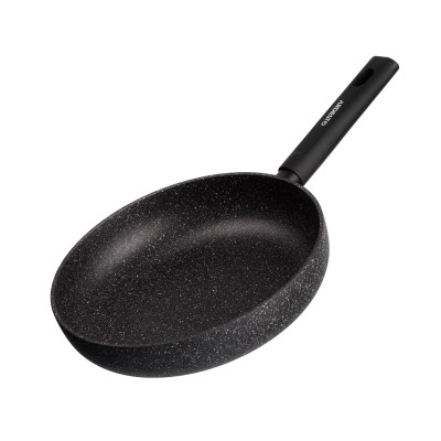 ARDESTO Сковорода глибока з кришкою Black Mars Alcor, 24см, алюміній, чорний ARDESTO Сковорода глибока з кришкою Black Mars Alcor, 24см, алюміній, чорний