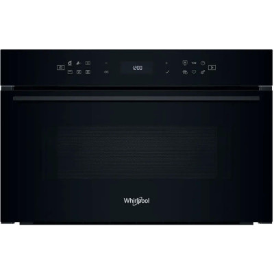 Мікрохвильова піч Whirlpool вбудована, 31л, електронне упр., 1000Вт, гриль, дисплей, чорний