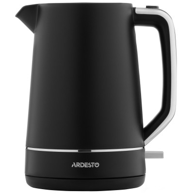 Електрочайник ARDESTO Timeless Elegance, 1.7л, Otter, пластик, чорний матовий Електрочайник ARDESTO Timeless Elegance, 1.7л, Otter, пластик, чорний матовий