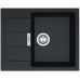 Мийка кухонна Franke Sirius, тектонайт, прямокутник, з крилом, 620х500х200мм, чаша - 1, накладна, SD2 611-62, чорний