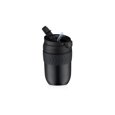 Термокружка Ardesto Cosy, 400мл, нержавеющая сталь, черный (AR2640BT)