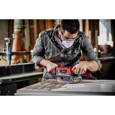 Шліфмашина стрічкова Einhell TE-BS 850E 850Вт 75х533мм кабель 3м 3.33кг
