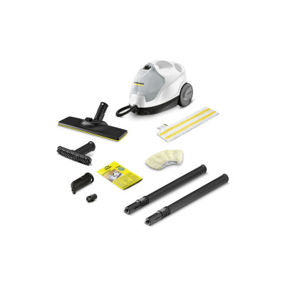 Пароочиститель Karcher SC 4 EasyFix, 2000Вт, 800мл, 3.5Бар, белый Пароочиститель Karcher SC 4 EasyFix, 2000Вт, 800мл, 3.5Бар, белый