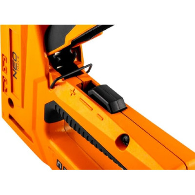 Neo Tools Степлер, алюмінієвий, 4 в 1, 6-14 мм, тип скоб J, G, L, E, регулювання забивання скоб Neo Tools Степлер, алюмінієвий, 4 в 1, 6-14 мм, тип скоб J, G, L, E, регулювання забивання скоб