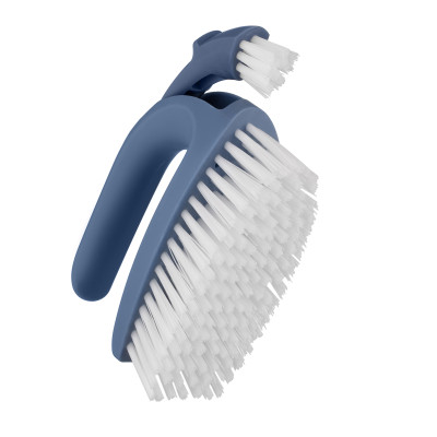 Щітка для миття 2 в 1 ARDESTO Solid 13х7см, пластик, блакитний Щітка для миття 2 в 1 ARDESTO Solid 13х7см, пластик, блакитний