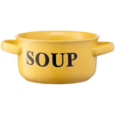 Бульйонниця ARDESTO Alcor, 550мл, кераміка, жовтий Бульйонниця ARDESTO Alcor, 550мл, кераміка, жовтий