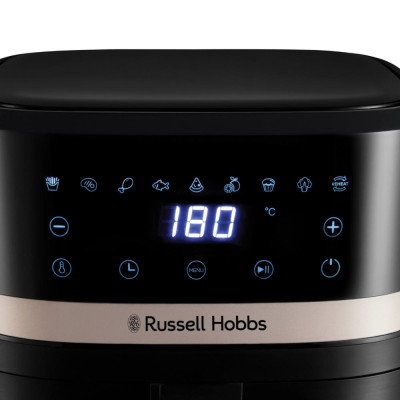 Мультипіч Russell Hobbs 1800Вт, чаша-8.3л, сенсорне управління, 9 программ, пластик, чорний