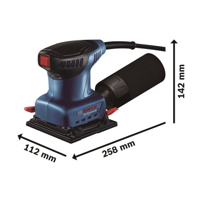 Шлифовальный станок вибрационный Bosch Professional GSS 140 A 220Вт платформа 101х112 28000кол/мин 1.1кг 0.601.2A8.021 Шлифовальный станок вибрационный Bosch Professional GSS 140 A 220Вт платформа 101х112 28000кол/мин 1.1кг 0.601.2A8.021