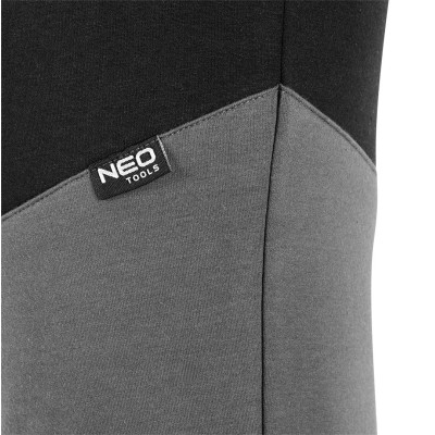 Штани спортивні Neo Tools COMFORT 57% бавовна 39% поліестер 4% еластан, XL, чорний