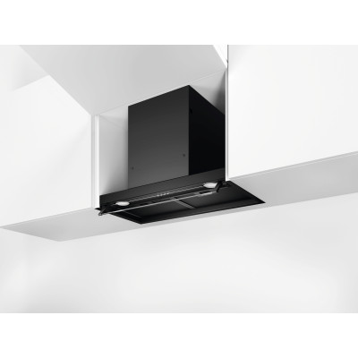 Витяжка Electrolux вбудована, 60см, 600м.куб/год., чорний