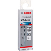 Свердло по металу Bosch Professional HSS-PointTeQ, 3.2х36х65мм, 10шт