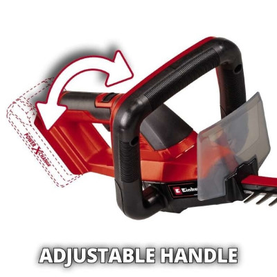 Кусторез аккумуляторный Einhell GE-CH 18/50 Li - Solo 18В PXC 50см шаг 17мм 2.2кг (без АКБ и ЗУ) (3410945)