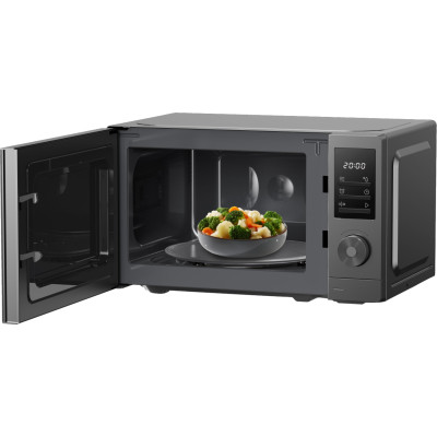 Мікрохвильова піч Gorenje, 20л, електр. керув., 700Вт, дисплей, нерж Мікрохвильова піч Gorenje, 20л, електр. керув., 700Вт, дисплей, нерж