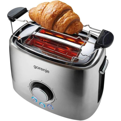 Тостер Gorenje 1000Вт, метал (T1000E)