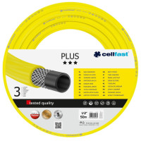 Шланг садовий Cellfast PLUS, 1/2', 50м, 3 шари, до 25 Бар, -20…+60°C (10-201) Шланг садовий Cellfast PLUS, 1/2', 50м, 3 шари, до 25 Бар, -20…+60°C (10-201)