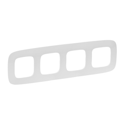 Рамка 4 пости Legrand Valena ALLURE, білий