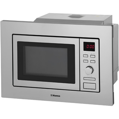 Вбудовувана мікрохвильова піч Hansa, 20л, функц. мікрохв., гриль, диспл., нержавіюча сталь Вбудовувана мікрохвильова піч Hansa, 20л, функц. мікрохв., гриль, диспл., нержавіюча сталь