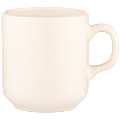 ARDESTO Чашка Carlo, 280мл, кераміка, бежевий ARDESTO Чашка Carlo, 280мл, кераміка, бежевий