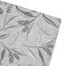 Скатертина ARDESTO Grey leaves 140х180см, 100% поліестер, cірий