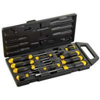 Викрутки Stanley CushionGrip набір 10шт, SL,PH, кейс