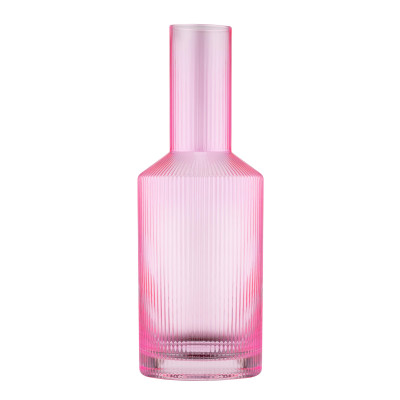 Графин Ardesto 800мл, боросилікатне скло, рожевий