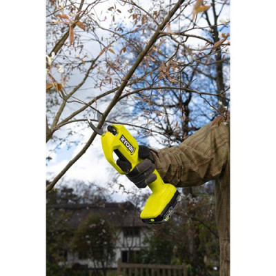 Секатор акумуляторний Ryobi RY18SCA-0, 18В ONE+, d 25мм, 700гр (без АКБ та ЗП) (5133005024)