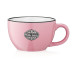 ARDESTO Чашка Floerino, 480 мл, рожева, кераміка