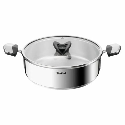 Сотейник Tefal Emotion+, з кришкою, 24см, нержавіюча сталь, бакеліт Сотейник Tefal Emotion+, з кришкою, 24см, нержавіюча сталь, бакеліт