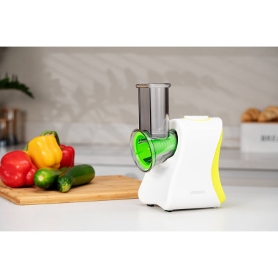 ARDESTO Мультирізка, 200Вт, 4 насадки, корпус-пластик, білий ARDESTO Мультирізка, 200Вт, 4 насадки, корпус-пластик, білий