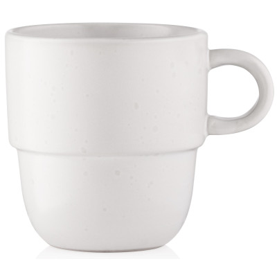 ARDESTO Чашка Trento, 390 мл , біла, кераміка ARDESTO Чашка Trento, 390 мл , біла, кераміка