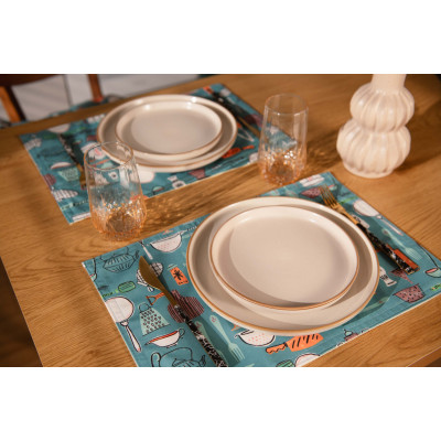 Набір серветок сервірувальних ARDESTO Cookery, 30х45см, 2 шт, 90% поліестер, 10% бавовна