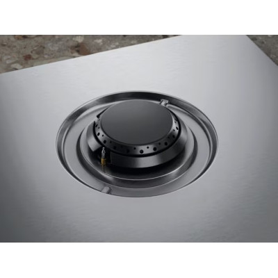 Варочная поверхность Electrolux газовая, 60см, чугун, неж KGU643723Z