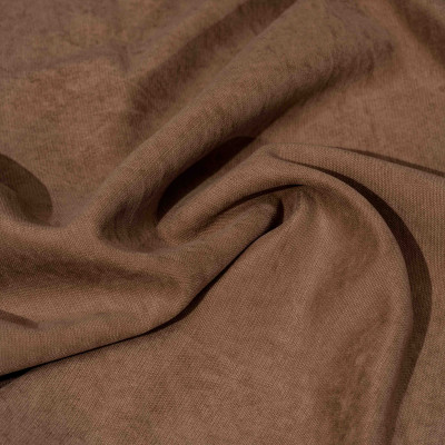 Штора ARDESTO 150х270см, мікровелюр, 100% поліестер, шоколад