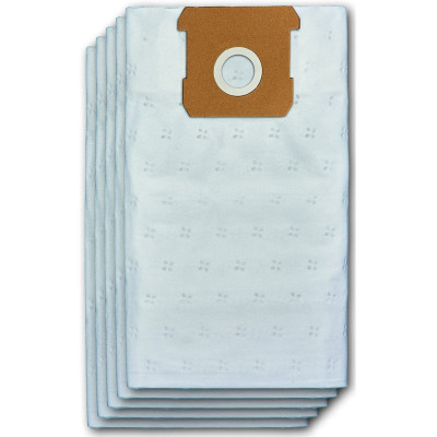 Мешки для пылесоса Einhell, синтетические, 12-15л, 5шт (2351185)