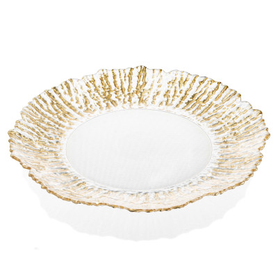 Тарілка ARDESTO Salvia 21см, скло, прозорий