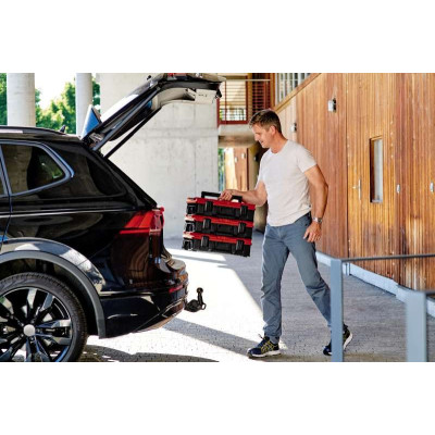 Einhell Кейс для інструменту E-Case S-F, 13.1х44.4х33см, поролоновий вкладиш Grid Foam Set, пластик