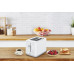 Тостер Tefal Sense 850Вт, LED дисплей, метал/пластик, білий