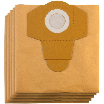 Мешки для пылесоса Einhell бумажные 25л 5шт Мешки для пылесоса Einhell бумажные 25л 5шт