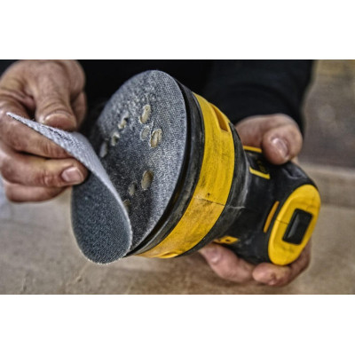 Шліфмашина ексцентрикова DeWalt 280Вт 8000-12000об/хв 125мм амплітуда 2.6мм 1.28кг