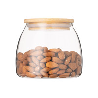 ARDESTO Банка для зберігання Fresh Classic 800 мл, скло, бамбук ARDESTO Банка для зберігання Fresh Classic 800 мл, скло, бамбук