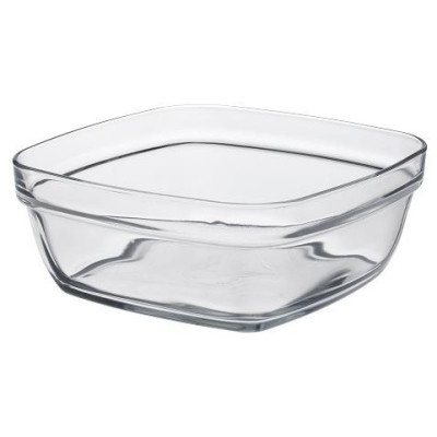 Салатник Duralex Lys Carre, 1150мл, 17х17см, скло, прозорий Салатник Duralex Lys Carre, 1150мл, 17х17см, скло, прозорий