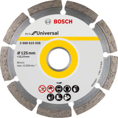 Диск алмазний Bosch Professional Eco Універсальний 125х22.23мм