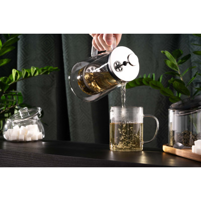 Набор чашек с ручками Ardesto Good Morning, 420мл, 2шт, боросиликатное стекло, прозрачный AR2642BMR Набор чашек с ручками Ardesto Good Morning, 420мл, 2шт, боросиликатное стекло, прозрачный AR2642BMR