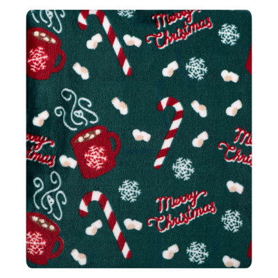 Плед ARDESTO Flannel 160х200см, 100% поліестер, солодке какао