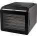 Сушарка для продуктів Gorenje 580Вт, піддонів - 6x1.5см, діаметр - 25см, макс - 75°С, дисплей, пластик+метал, чорний